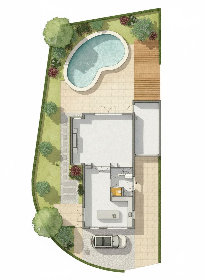 Voorbeeld perceeloverzicht